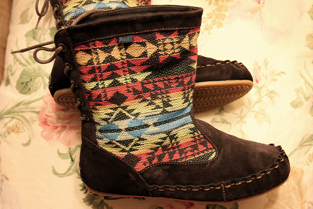 Keds: Aztec slipper boots - Prettygreentea