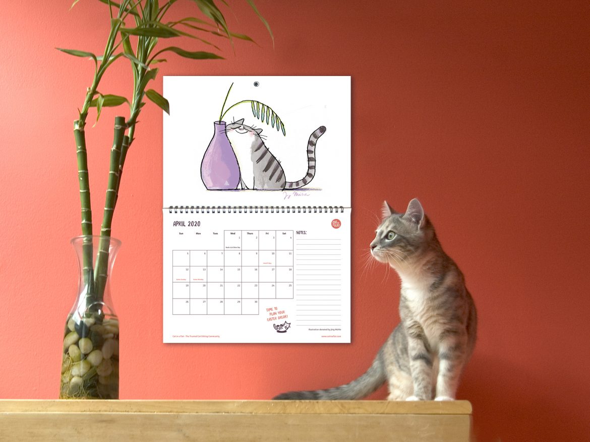 Axel Scheffler & Friends 2020 Charity Cat Calendar – Prettygreentea